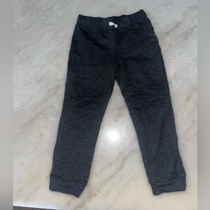 Girl's Charcoal Grey Sweatpants